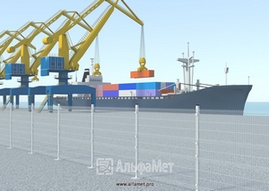 2D ограждения для морских и речных портов в Оренбурге